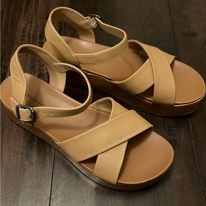 American Eagle platform sandals